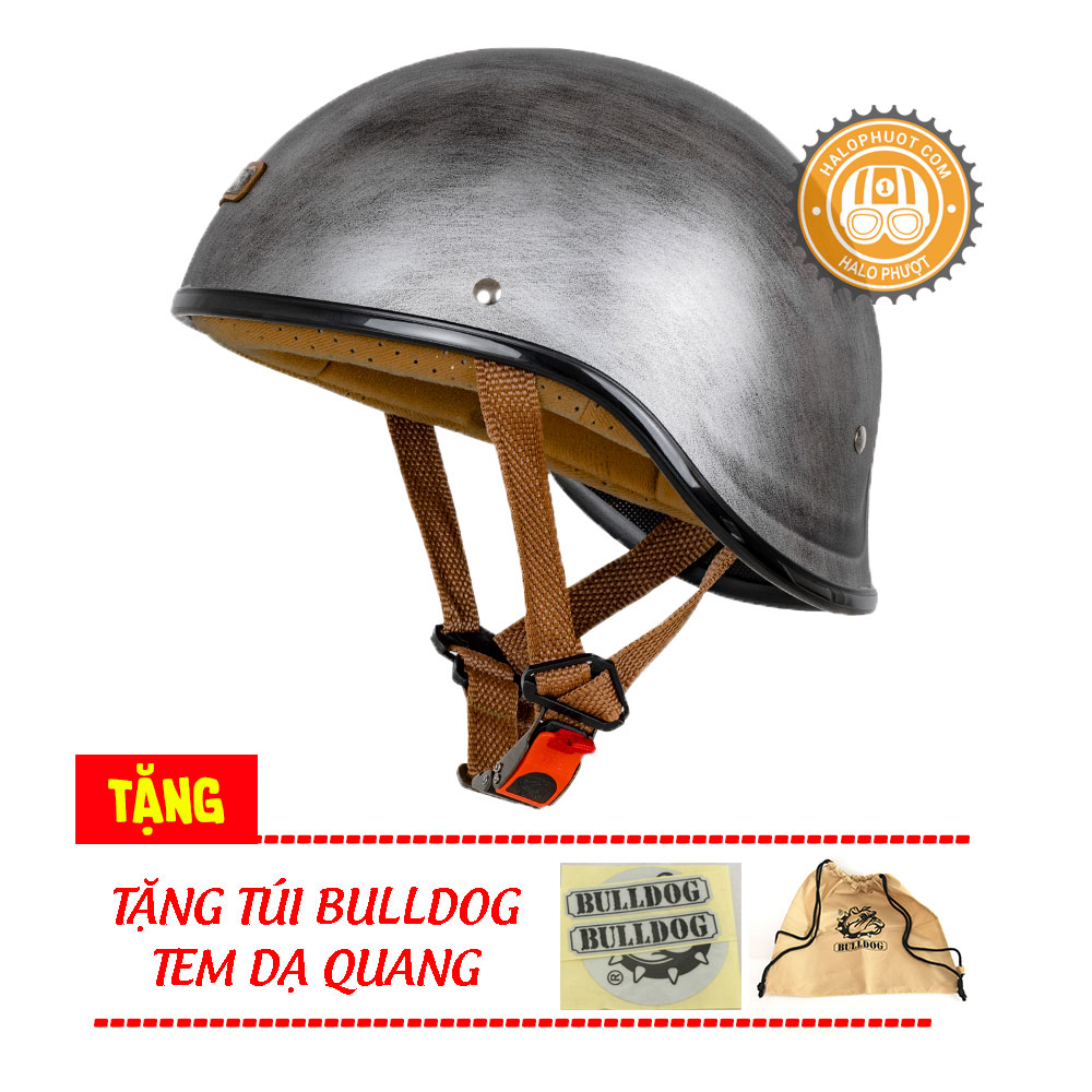 Mũ bảo hiểm Bulldog GANG nửa đầu