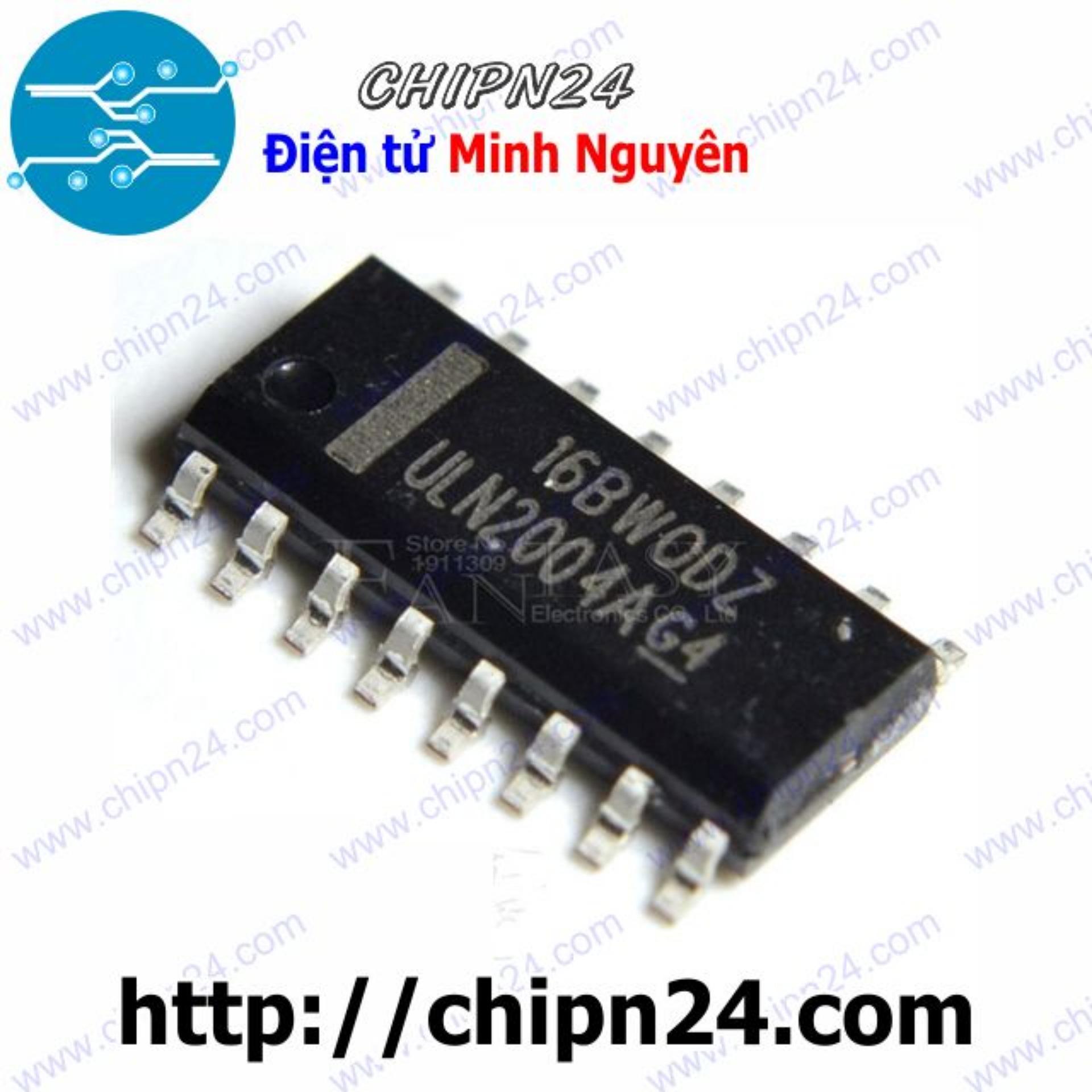 [2 con] (SOP) IC Dán ULN2004 SOP-16 (SMD) (ULN2004A 2004)