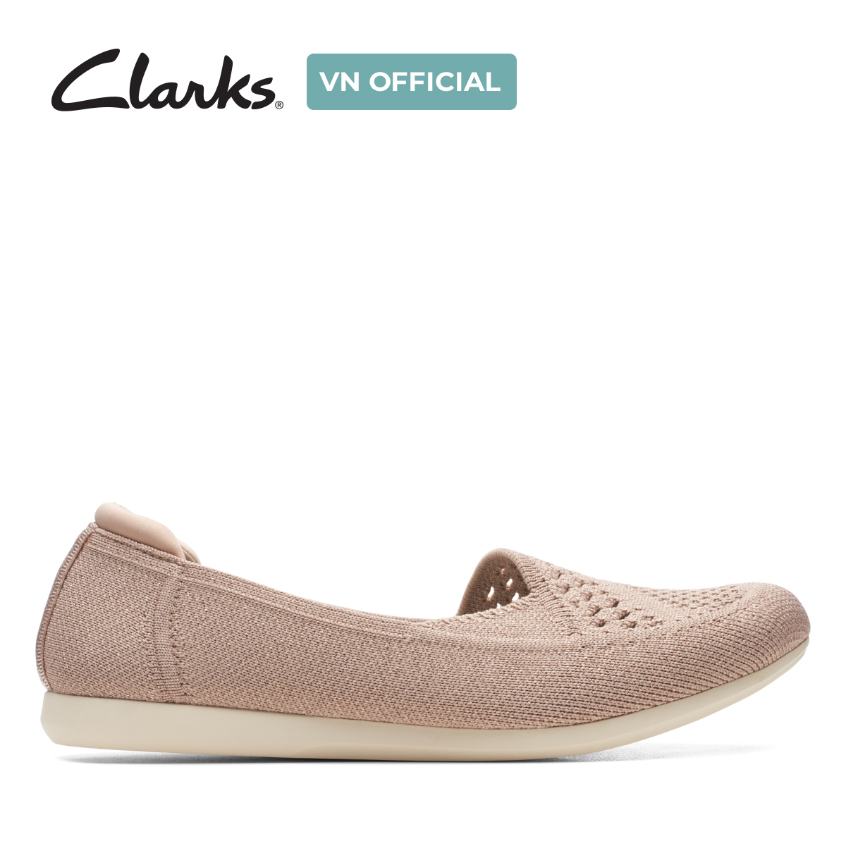Giày Lười Vải Nữ Clarks - Carly Star