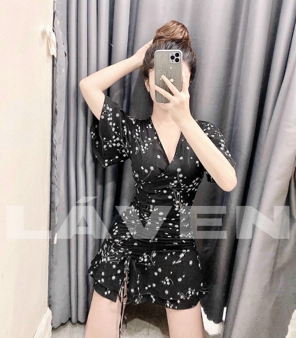 jum nử hoa nhí 2 màu y hình