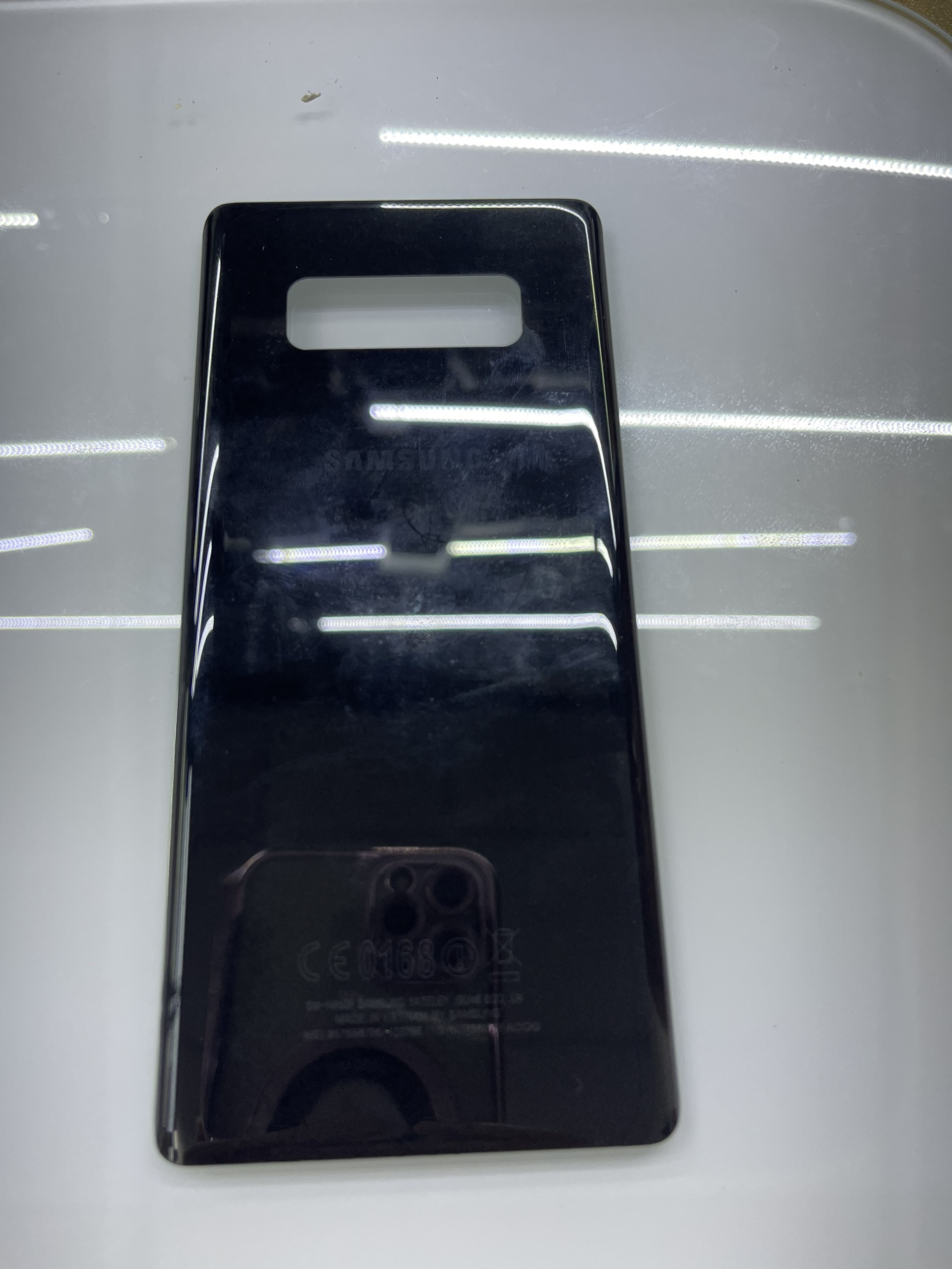Kính lưng điện thoại samsung note 8 zin có keo dán sẵn