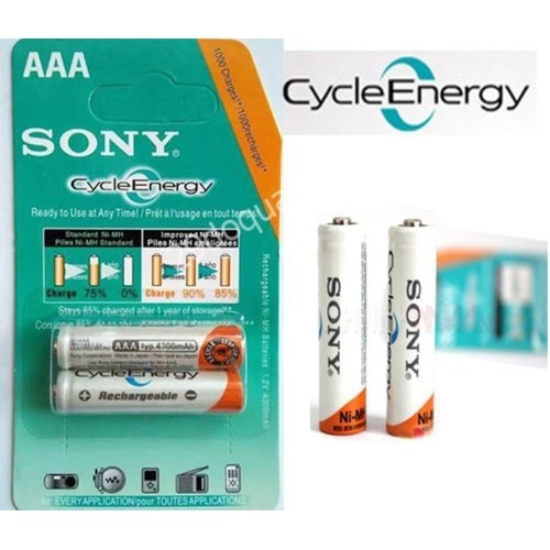 Vỹ 2 pin sạc Sony 2A/ 3A - 4600mah