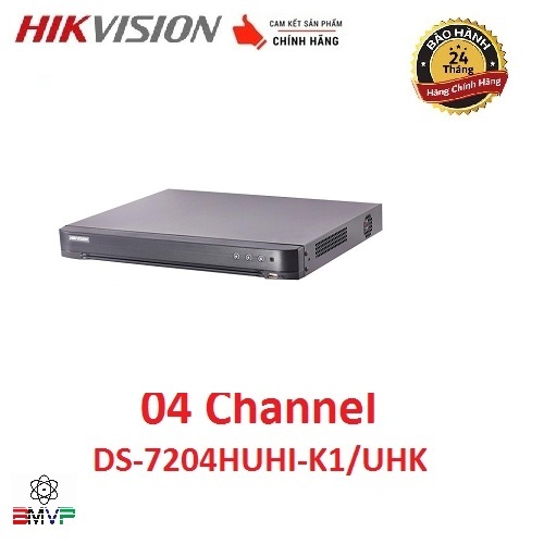 >> BÁO GIÁ ĐẦU GHI 4 KÊNH HIKVISION DS-7204HUHI-K1 ( KHÔNG HỔ TRỢ CỔNG ALARM ) | Shopee Lazada Sendo Tiki mới nhất 88 Đầu ghi hình 4 kênh Turbo HD 4.0 Hikvision DS-7204HUHI-K1/UHK - Hàng chính hãng