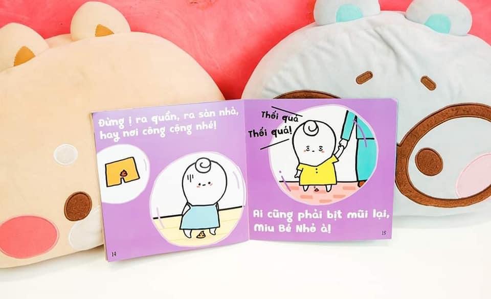 Bộ Ehon 8 cuốn Miu Bé Nhỏ