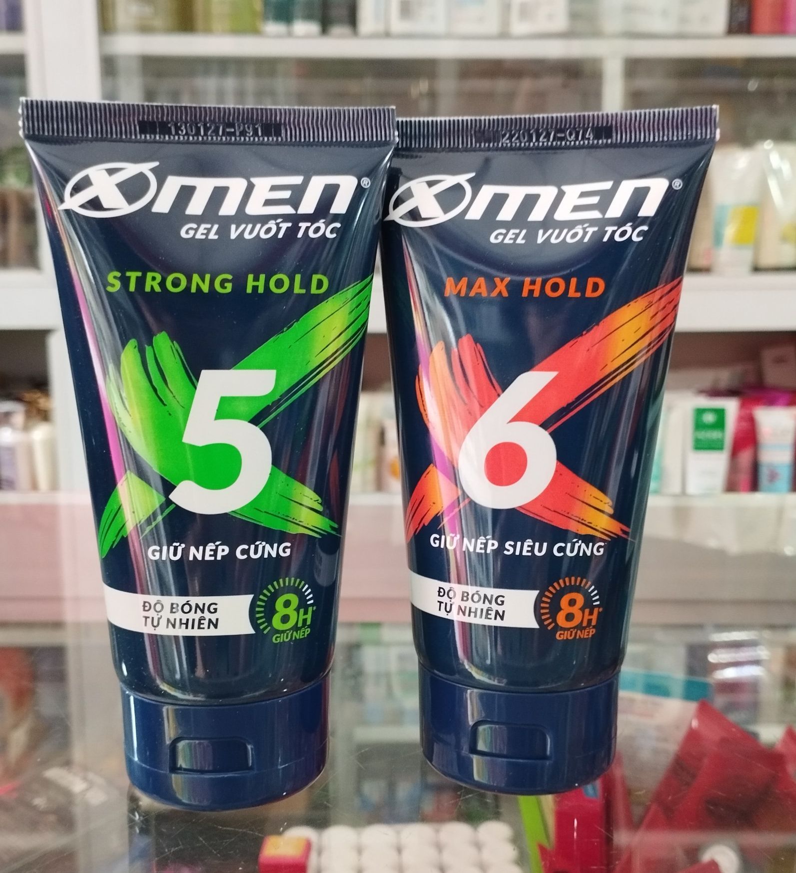Gel vuốt tóc X-men Super Strong Hold 6/6 150gr - Siêu Cứng Tóc
