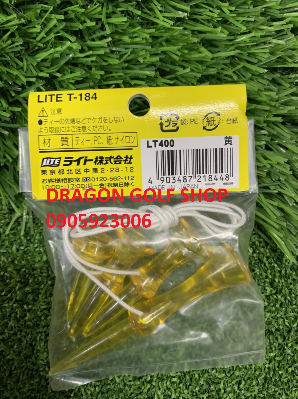 Tee golf ( Tee phát bóng gôn ) Lite Plastic T-60 , T-184 , T-160