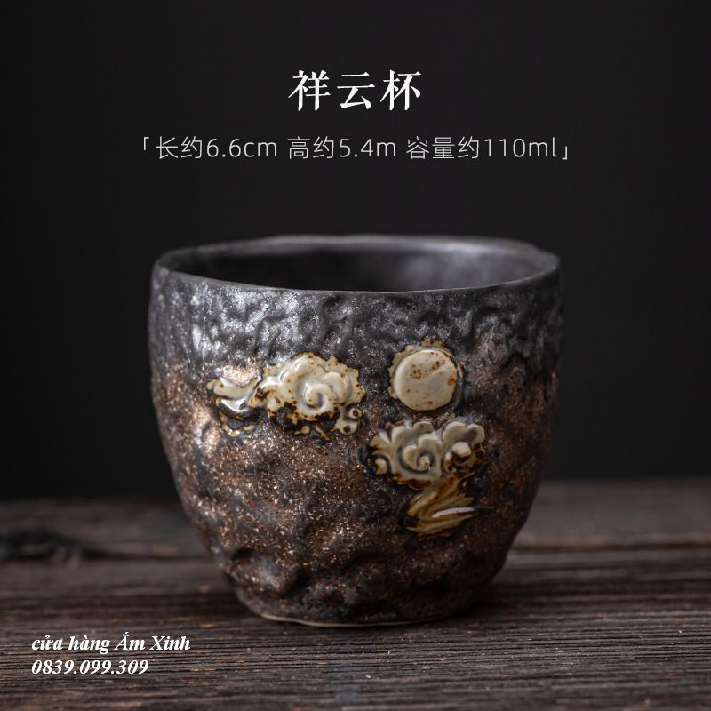 Chén trà hoa sen kiểu nhật 110 ml