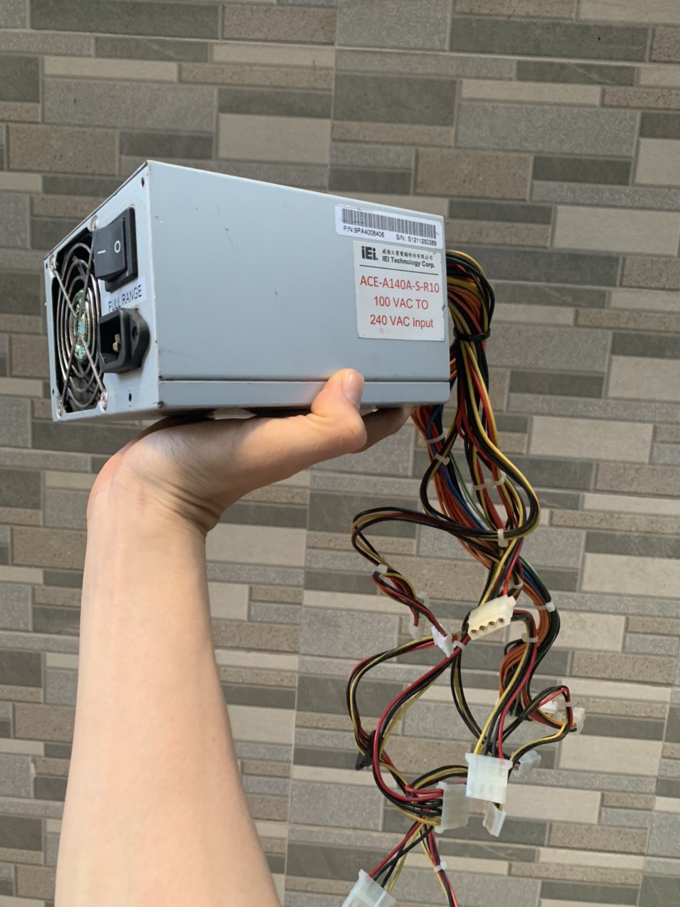 Nguồn ac bel bóc máy case pc