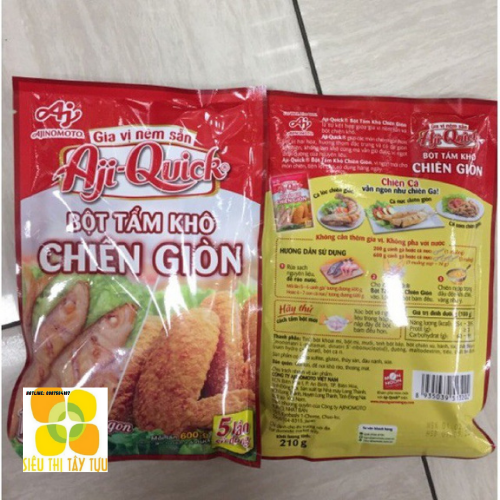Bột chiên giòn aji quick 42gr | Siêu Thị Tây Tựu