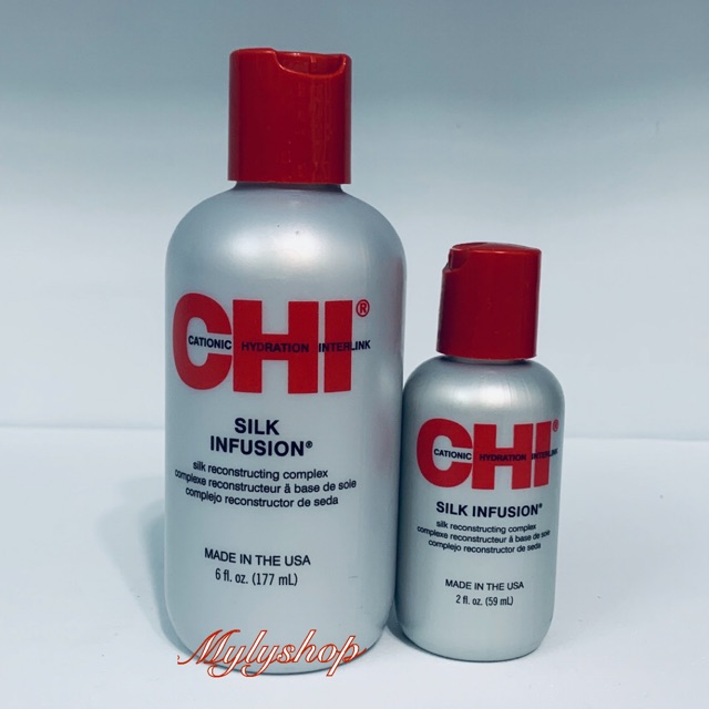 [HCM]Dầu Dưỡng tóc Chi Silk Infusion 59ml 177ml