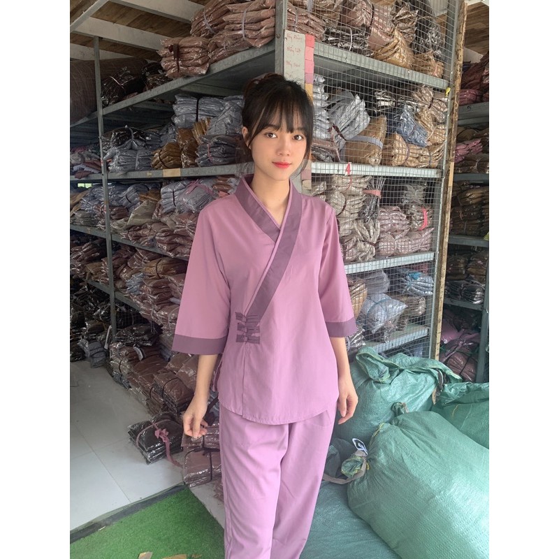 Đồ Lam Đi Chùa # Tim 3 Nút