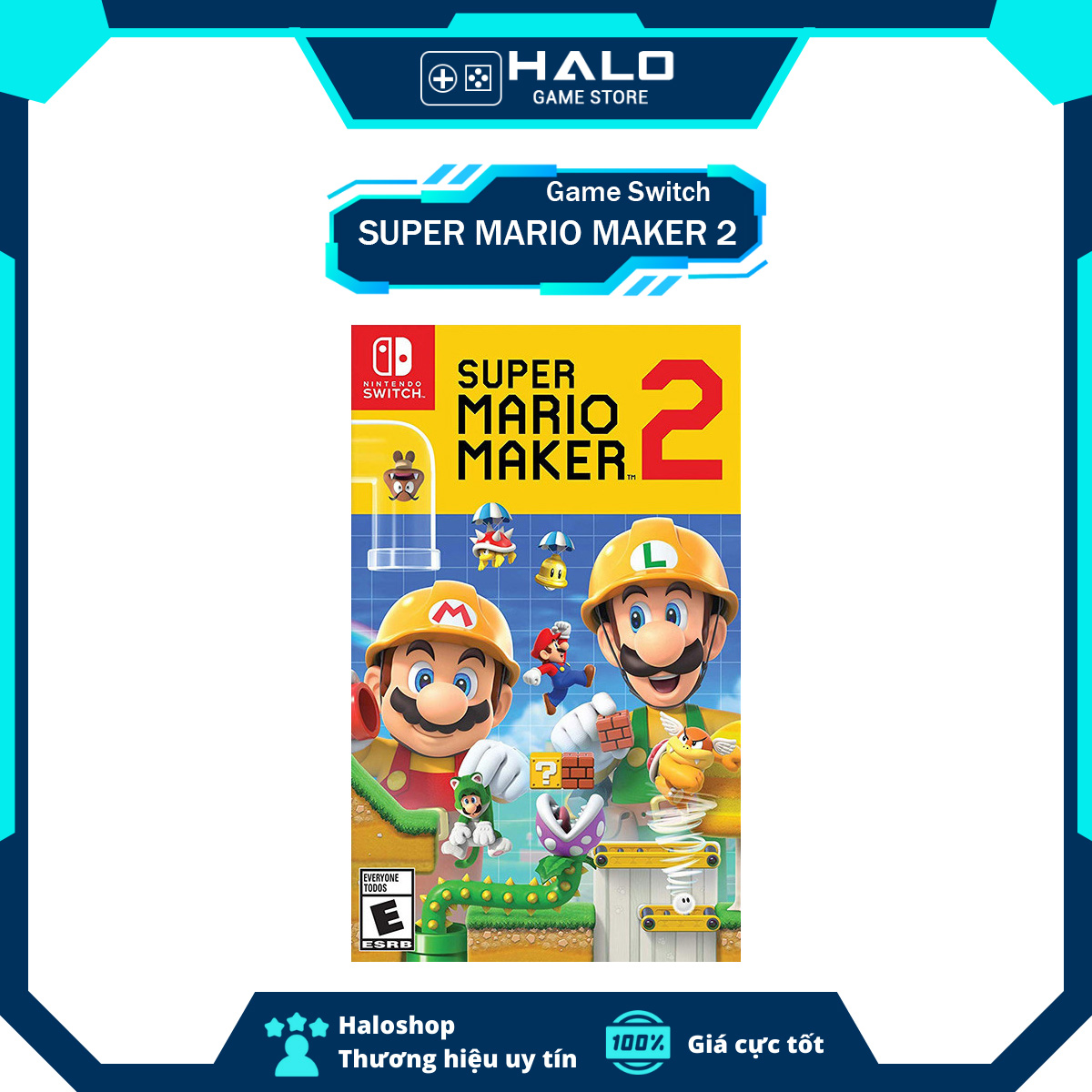 Thẻ Game Switch SUPER MARIO MAKER 2