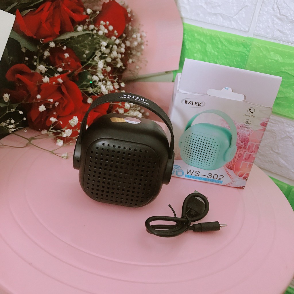 LOA BLUETOOTH WSTER WS 302 ÂM THANH CỰC HAY