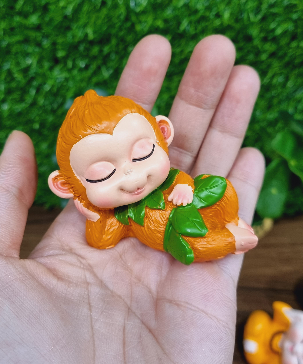 [HCM]Bộ 04 chú khỉ con size 7cm
