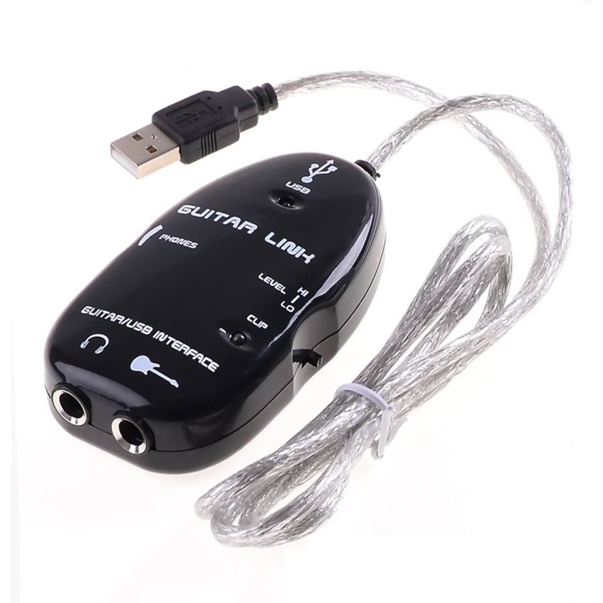 Cable USB Guitar Link kết nối đàn guitar với máy tính chất lượng cao