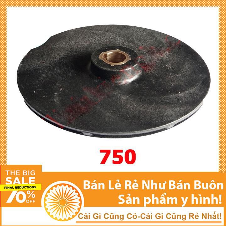 Cánh nước máy bơm 750 chân đồng- innox