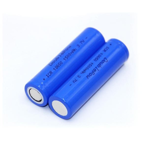 2 viên pin sạc 18650 - 3.7v -  5800 dòng xả cao dùng cho Box sạc, cell laptop, đèn pin, quạt, micro...