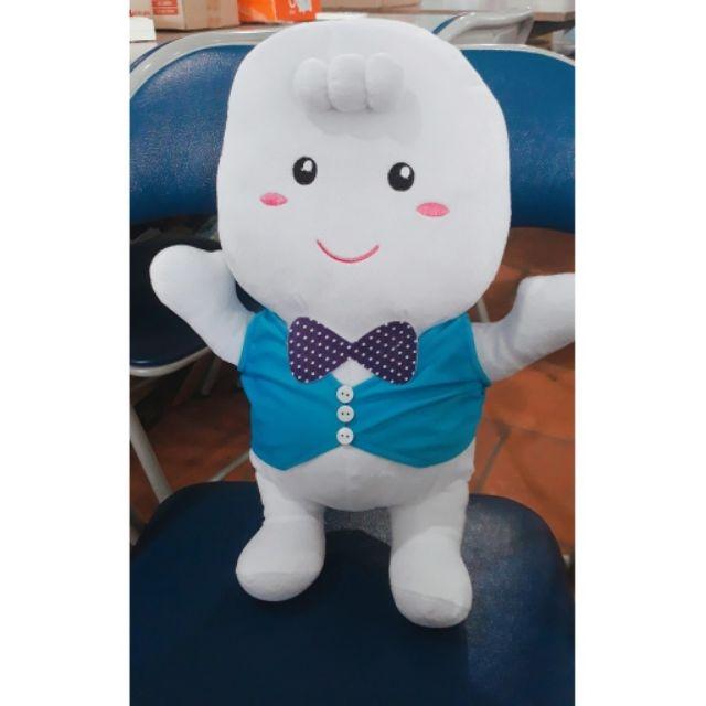 gấu bông bobby chan mặc vest