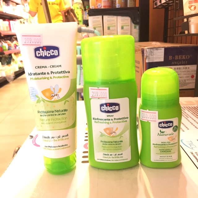 Chống muỗi Chicco 100ml (dạng tuýp kem)