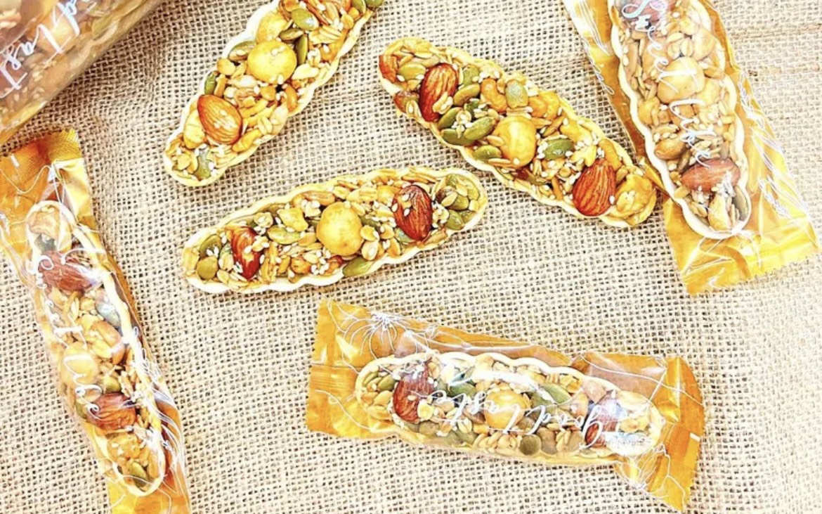 500G BÁNH THUYỀN MIX HẠT DINH DƯỠNG