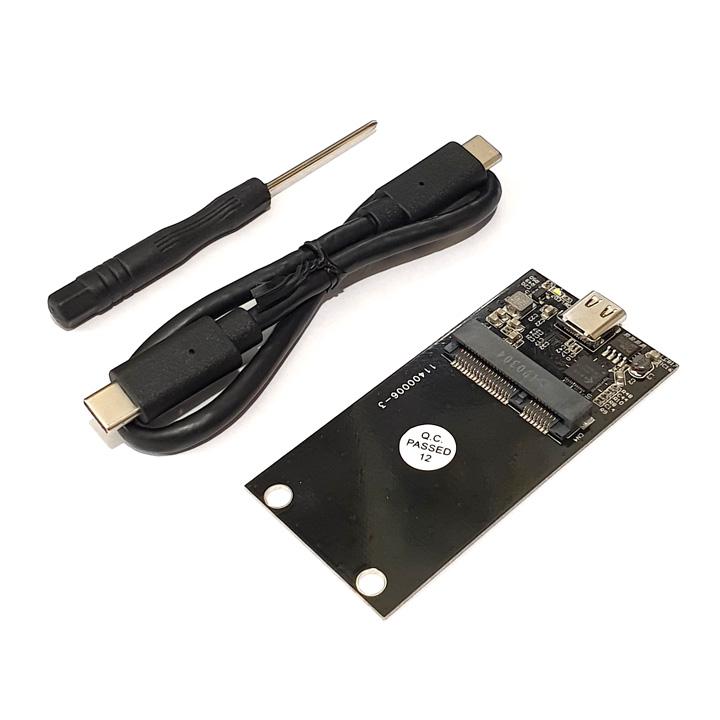Box SSD mSATA USB3.1 type-C Blueendless M3C - BX04