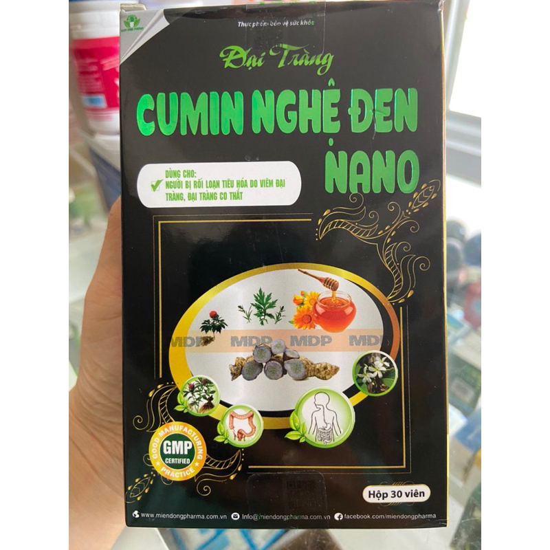 Đại Tràng Cumin Nghệ đen Nano
