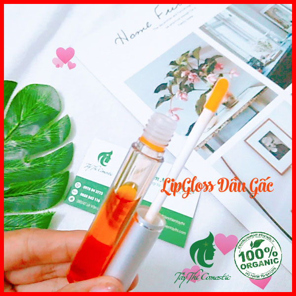 Lip Gloss Dầu Gấc Dưỡng Môi