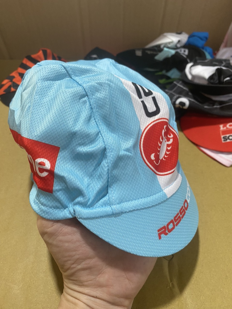 NÓN VẢI XE ĐẠP