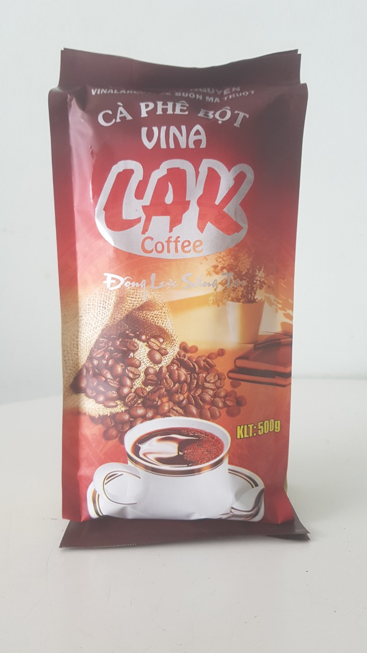 Cà Phê Bột Nguyên Chất VINA LAK Coffee - 1kg
