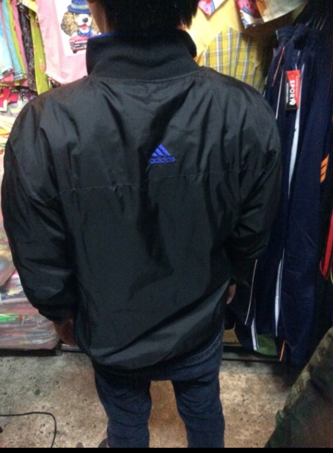 [HCM]Khoác Dù 2 Mặt (ADIDAS)