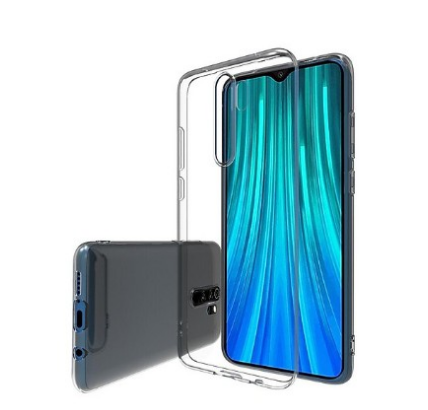 Ốp lưng Xiaomi Redmi Note 8 Pro Silicon TPU dẻo - Trong Suốt
