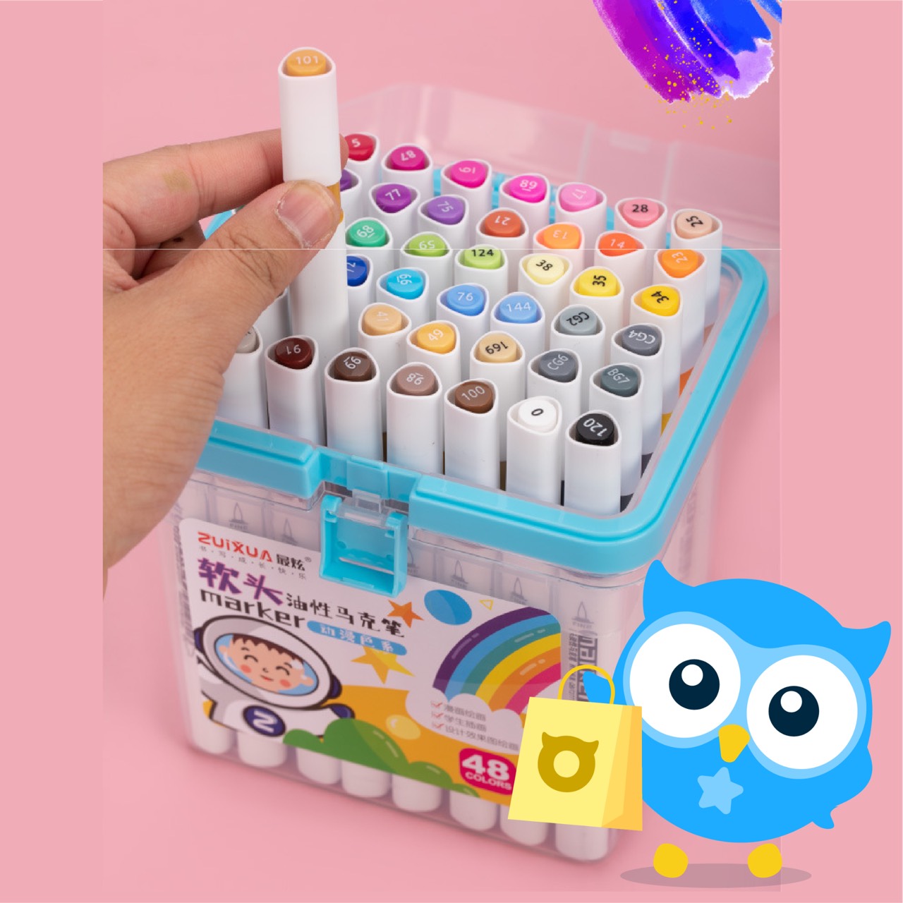 Bút Dạ Marker 24-36 Màu Nước