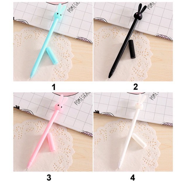 Combo 5 Bút bi nước thỏ con M18