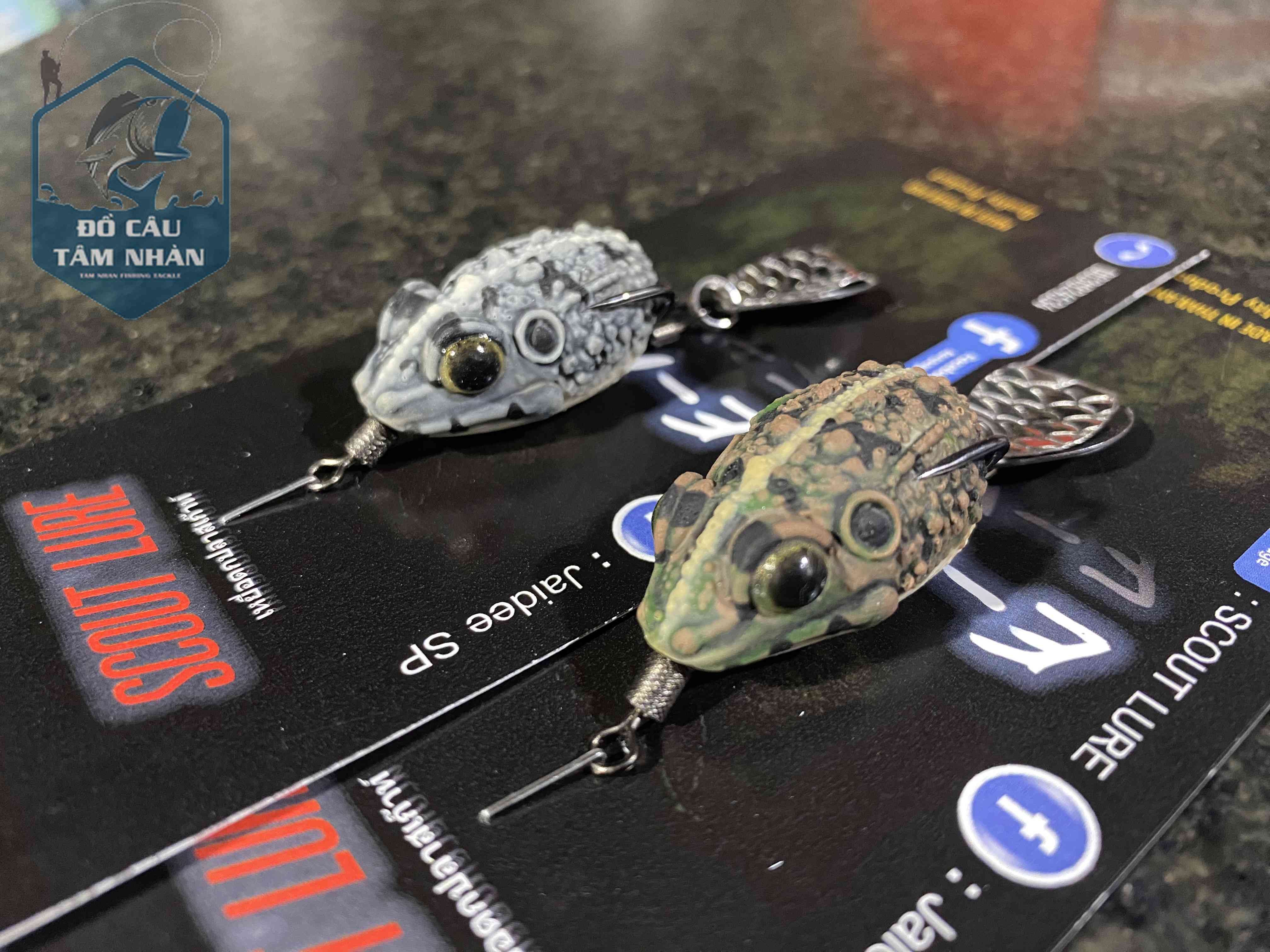 Chính hãng Ảnh thật 01 Mồi lure A-Mo made in Thailand. Chuyên câu cá Lóc