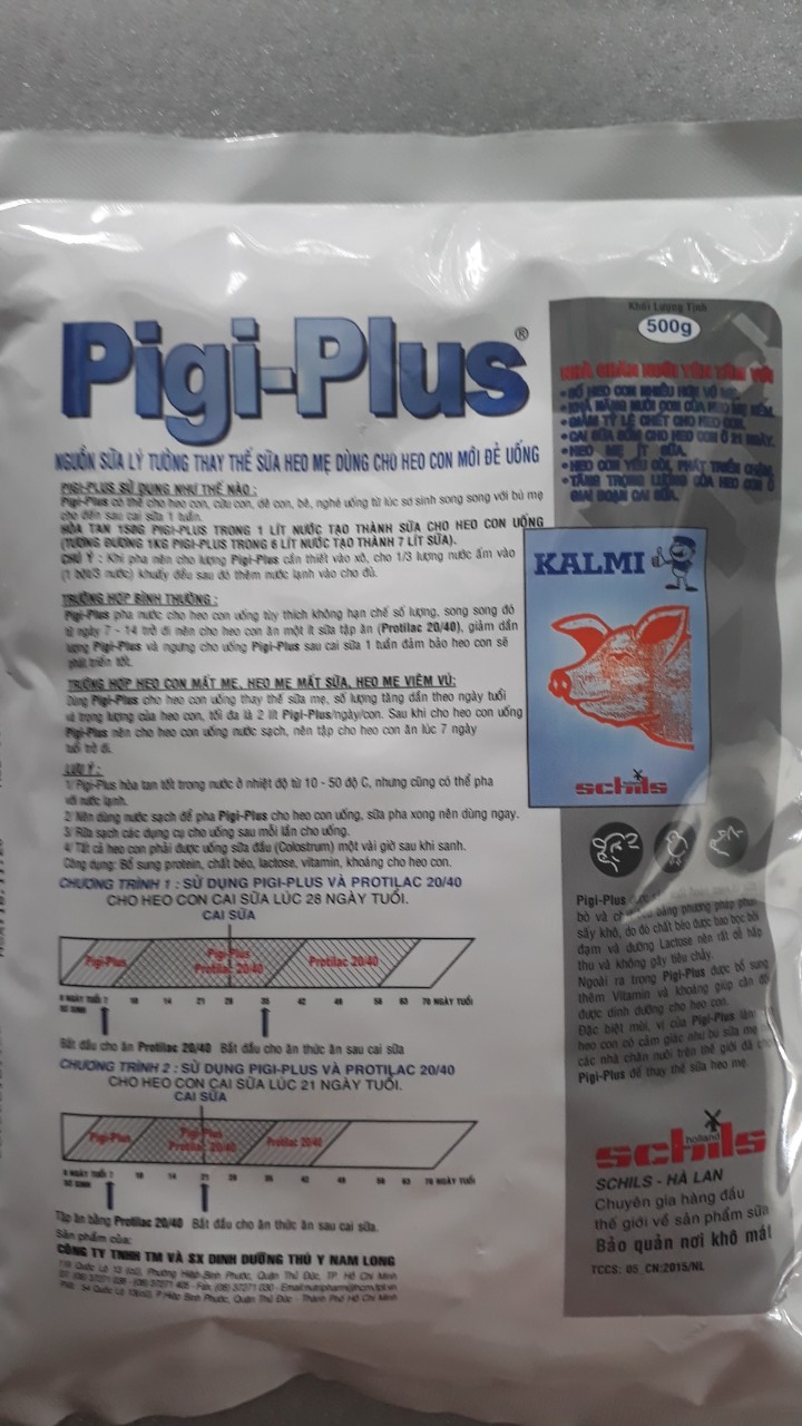 Pigi - Plus 0.5kg (sữa non cho heo sơ sinh)
