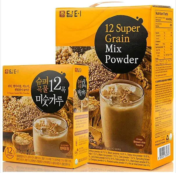 Bột Ngũ Cốc 12 Loại Hạt Damtuh Hàn Quốc