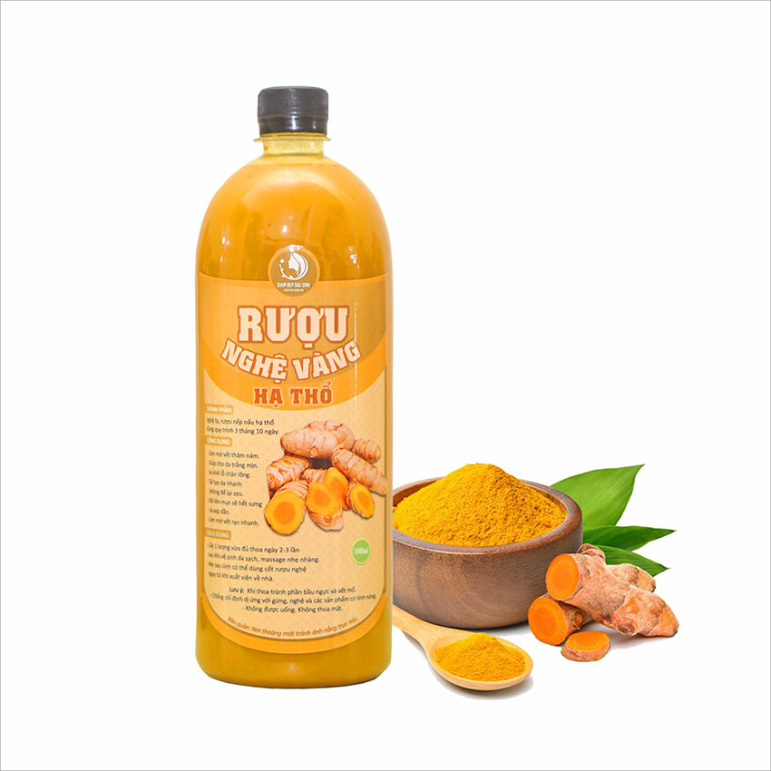 Cốt nghệ vàng hạ thổ 1000ml (Quà 18k)