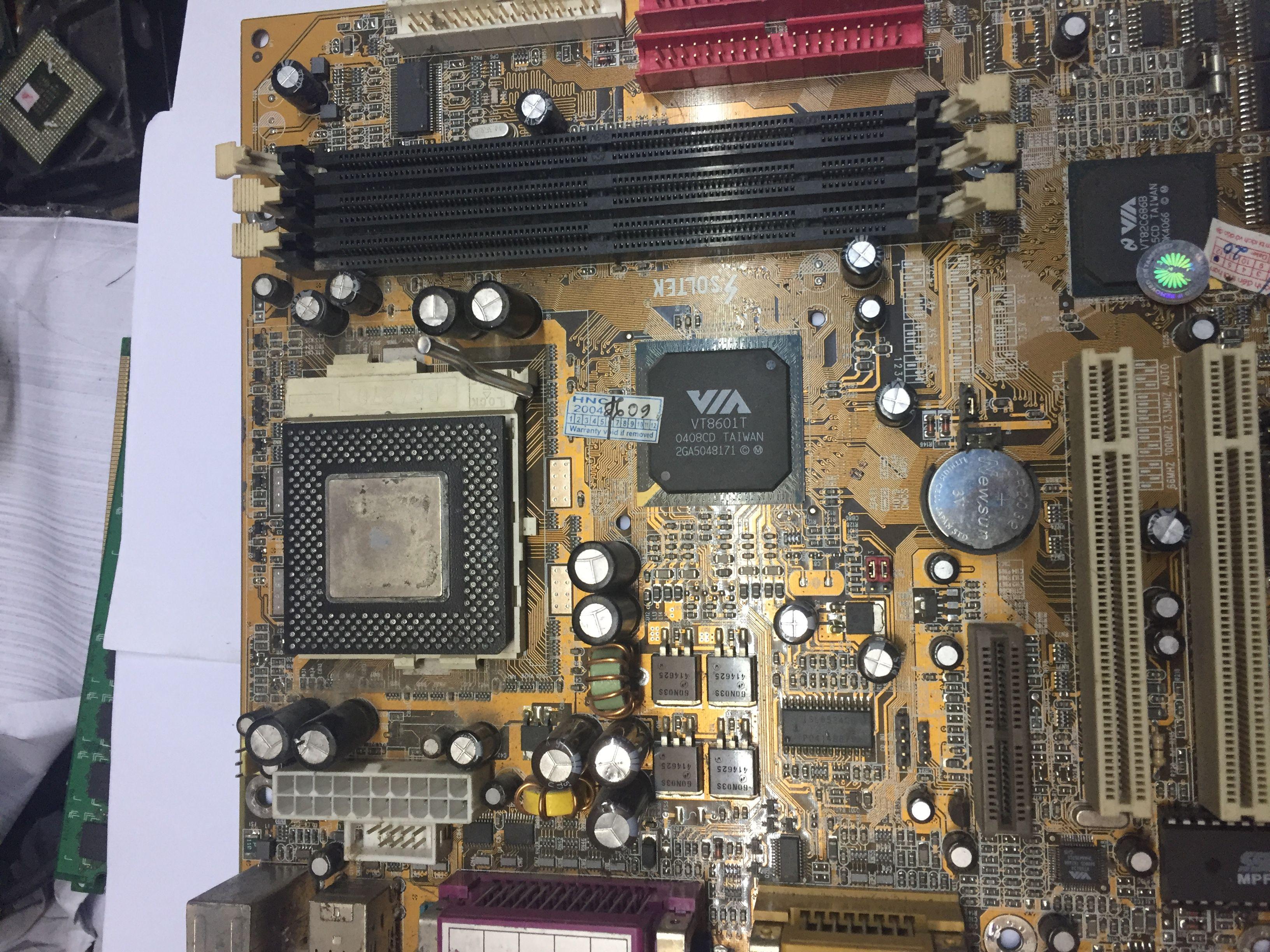 Bo mạch Mainboard Socket 370 Celeron Pentium3