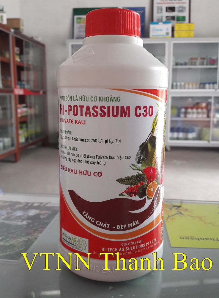 Phân bón lá hữu cơ khoáng HI-Potassium C30