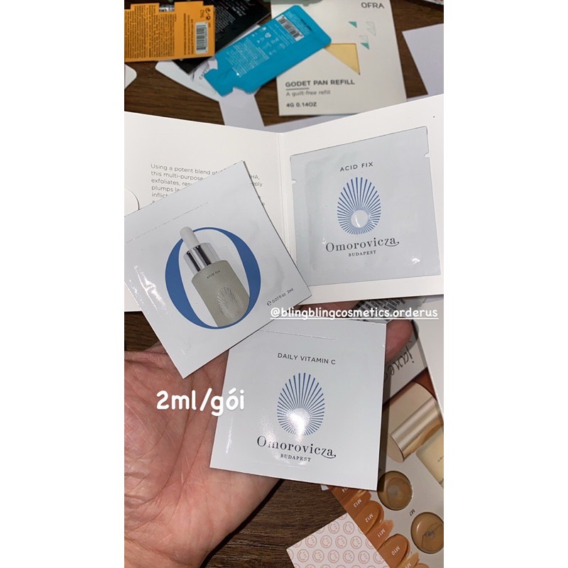 [HCM]Sample dưỡng các hãng highend Sisley LaMer Omorovicza...