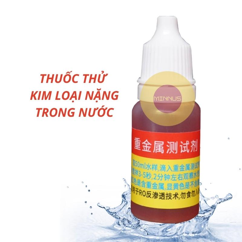 Dung dịch thử kim loại nặng trong nước tinh khiết, dung dịch thử máy lọc nước nhanh gọn