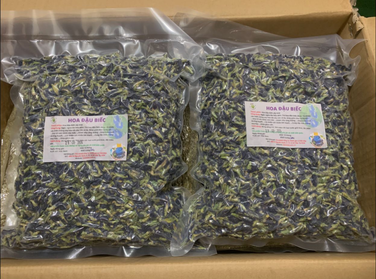 Hoa Đậu Biếc Sấy Khô(Dried Butterfly Pea Flowers) Việt Hiệp