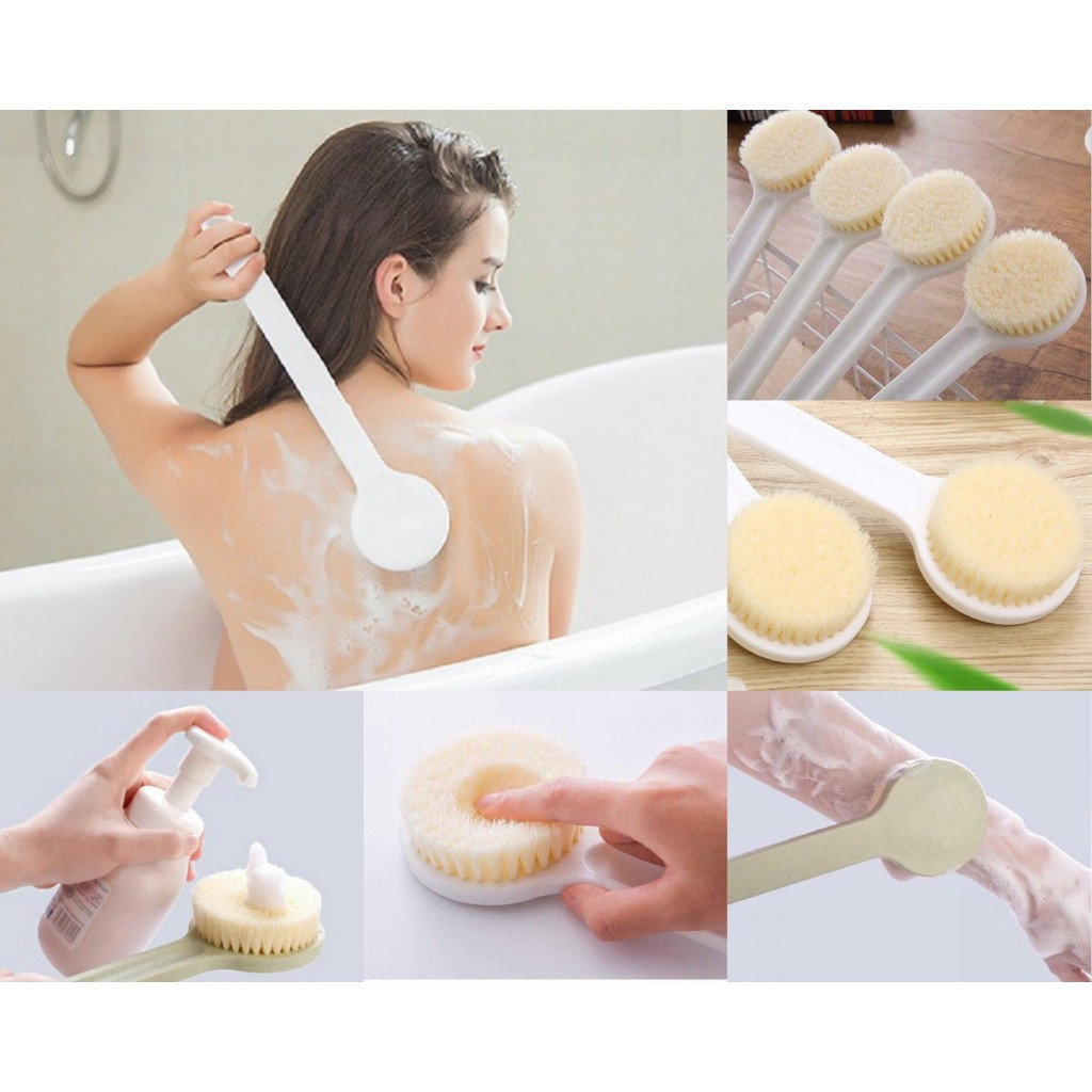 Bàn Chải Cọ Chà Lưng, Cây Tắm Chà Lưng Siêu Mềm Mịn