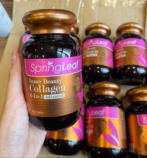 90 viên - Springleaf Inner Beauty Collagen 6-in-1 90 capsules