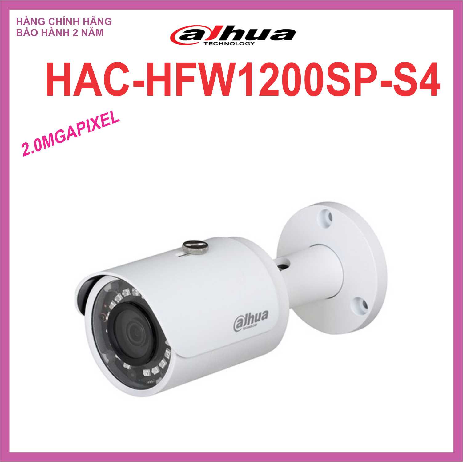 Camera hac-hfw1200sp-s4 2.0mp hãng dahua
