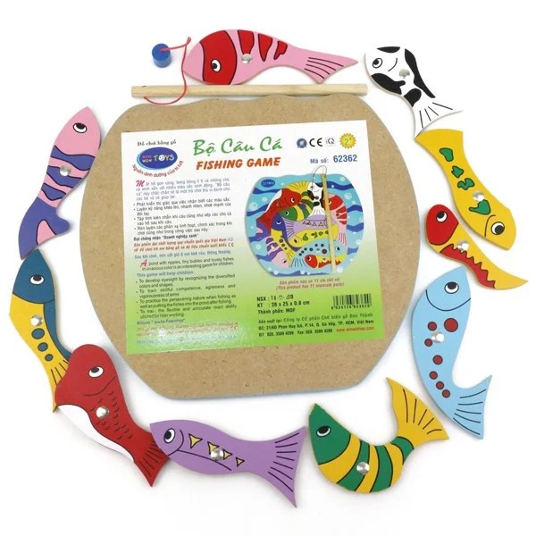 Đồ Chơi Gỗ - Bộ Câu Cá Winwintoys