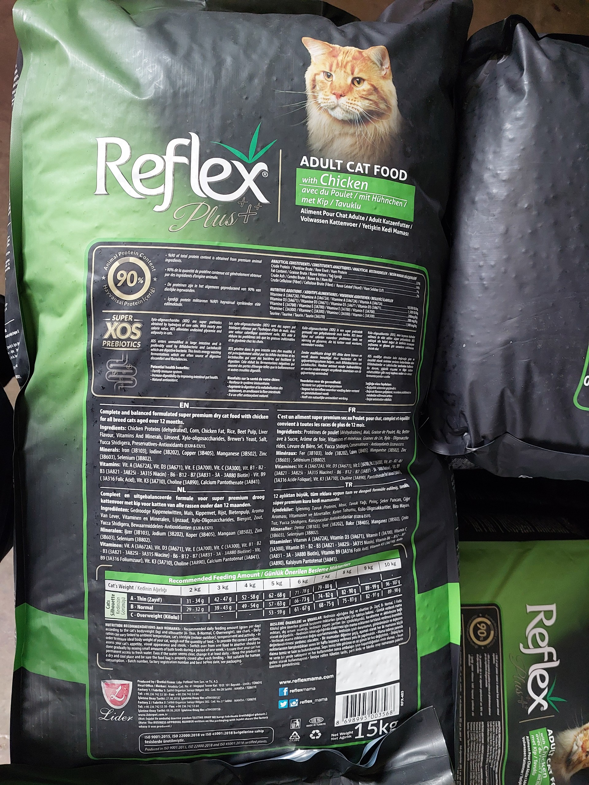 [Bao 15KG] Hạt Cho Mèo Lớn Reflex Plus Adult - [Nông Trại Thú Cưng]