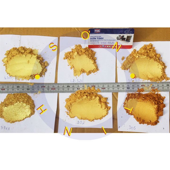 Bột màu Kim Tuyến Nhũ Vàng Đồng Đỏ 6 gram - Sơn chậu - Vẽ Nails - Nguyên Liệu Làm Slime - Chế Tạo Sơn / Màu Acrylic, Epoxy, Binder, Nước