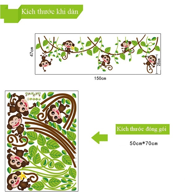 [HCM]DECAL DÁN TƯỜNG ĐOÀN KẾT VÀ GIÀN KHỈ