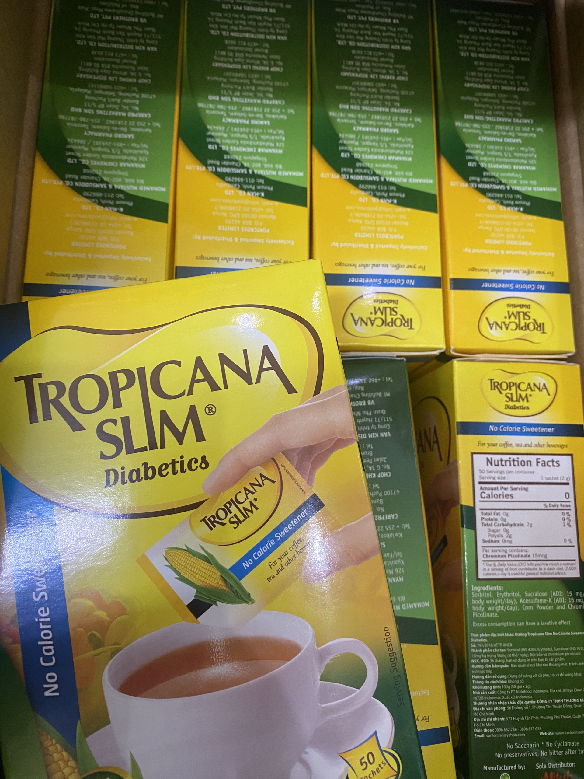 ĐƯỜNG BẮP ĂN KIÊNG TROPICANA SLIM